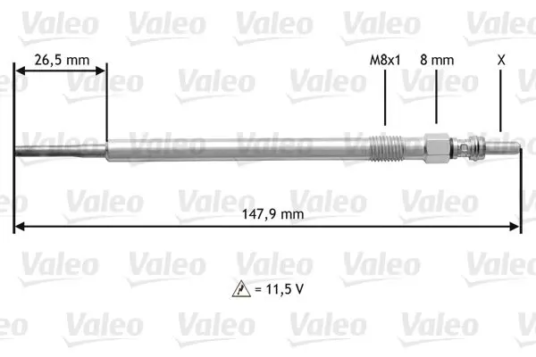 345204 GLOW PLUG