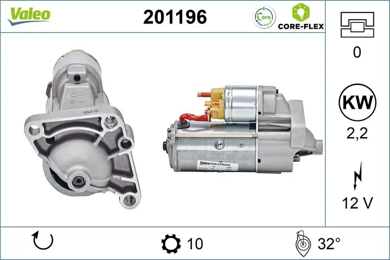  STARTER REMAN - CORE-FLEX