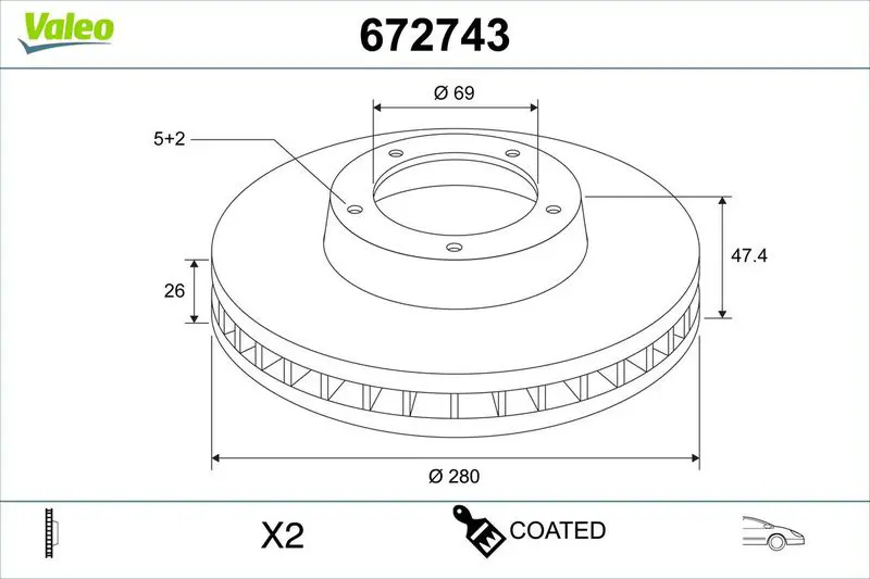 672743 Spare part