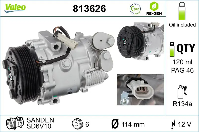 813626 COMPRESSOR REMAN