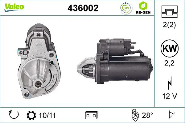  STARTER REMAN - RE-GEN