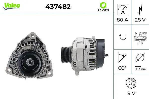 437482 ALTERNATOR