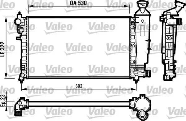 VALEO 731526 Теплообменник