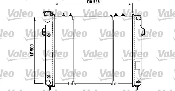 VALEO 732782 Теплообменник