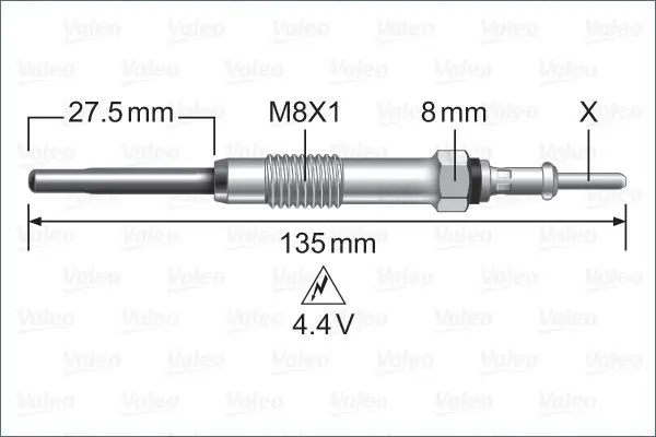 345222 GLOW PLUG