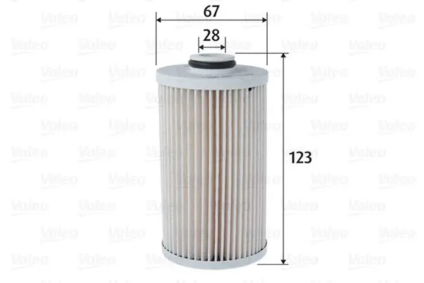 VALEO 587083 Топливный фильтр