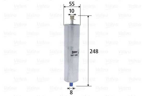 VALEO 587088 Топливный фильтр
