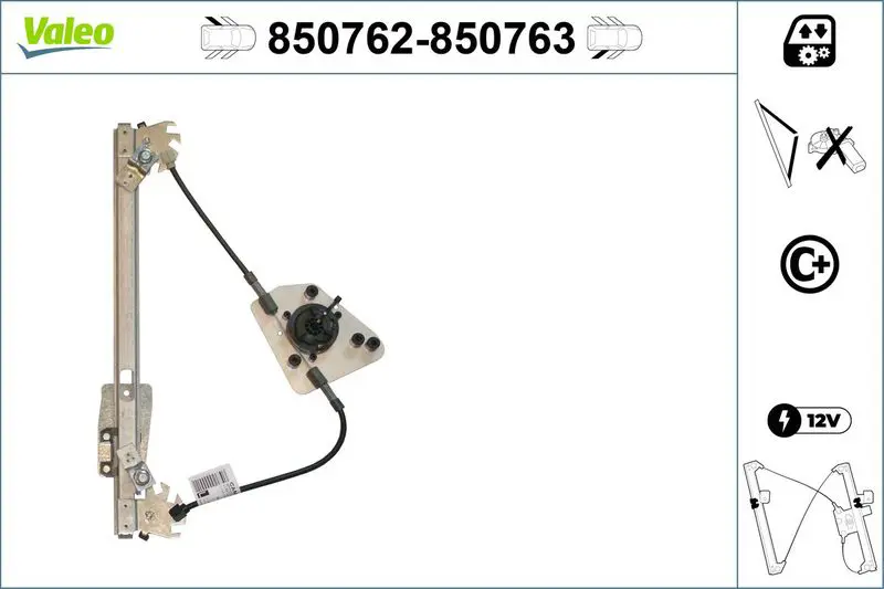 850762 Стеклоподъемник KIA Ceed