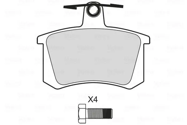 601710 BRAKE PADS