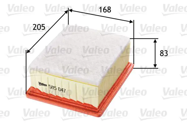 VALEO 585047 Фильтр