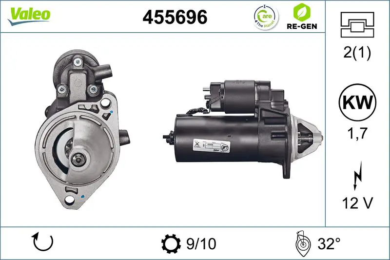 455696 STARTER REMAN RE GEN