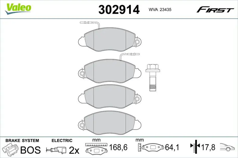 VALEO 302914 Spare part