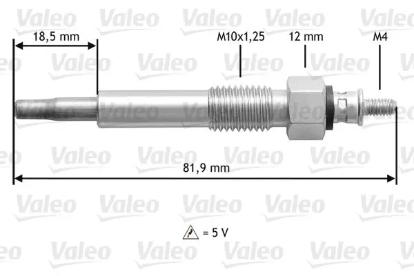 345205 GLOW PLUG