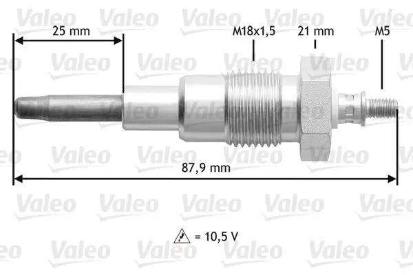 345167 GLOW PLUG