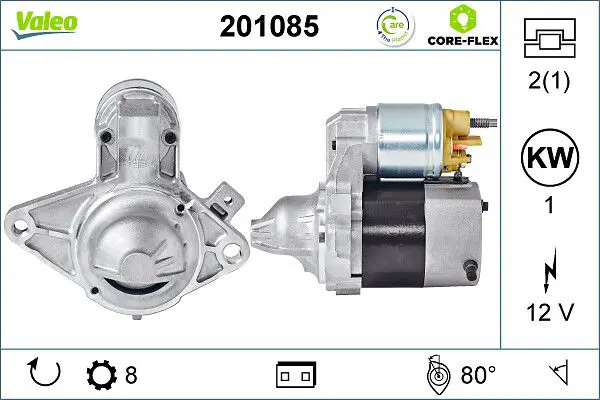 201085 STARTER REMAN CORE FLEX