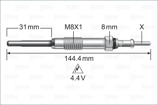 345227 GLOW PLUG