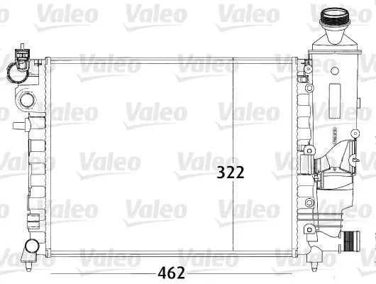 VALEO 731498 Теплообменник