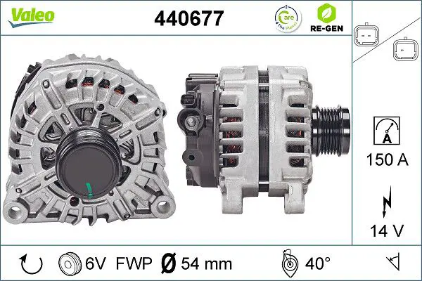 VALEO 440677 Генератор