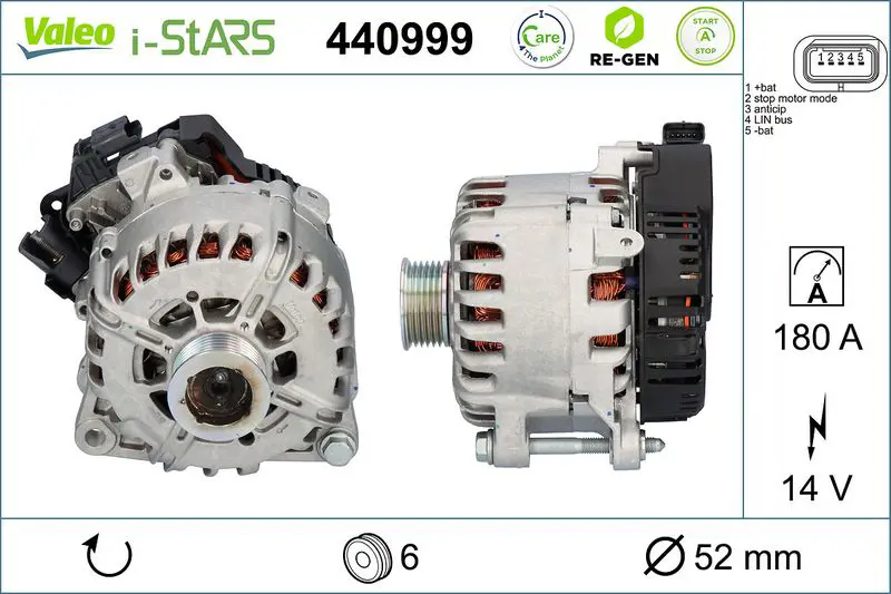 VALEO 440999 Пусковой генератор
