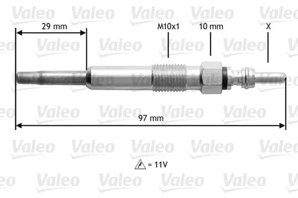 345130 GLOW PLUG