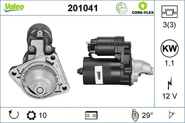  STARTER REMAN - CORE-FLEX