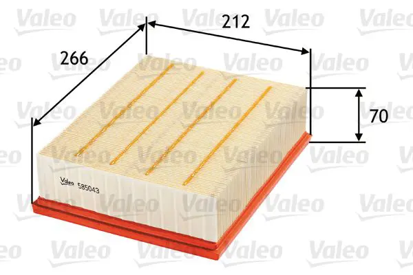 VALEO 585043 Фильтр