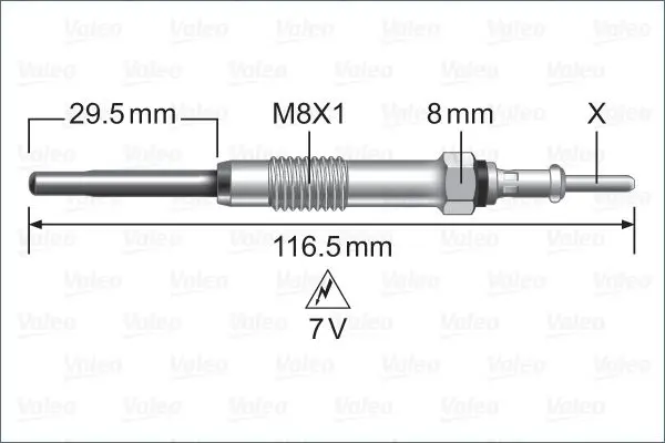 345255 GLOW PLUG