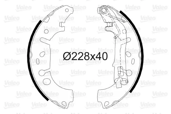 564064 BRAKE SHOES