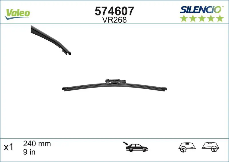 VALEO 574607 Щетка стеклоочистителя