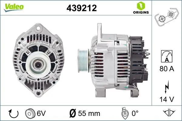 439212 ALTERNATOR NEW ORIGIN