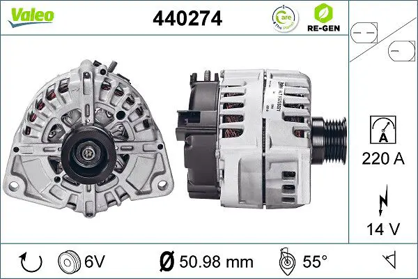  ALTERNATOR REMAN - RE-GEN