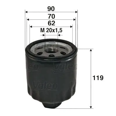 586020 Масляный фильтр