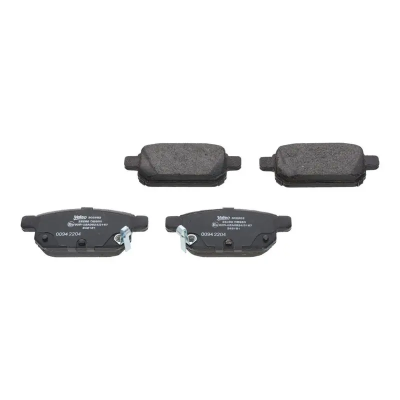 VALEO 302582 Комплект тормозных колодок,