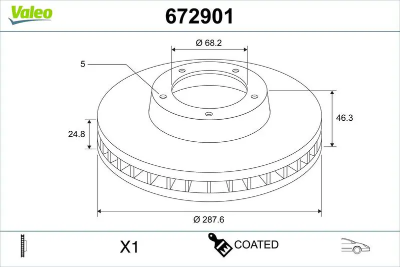 672901 Spare part