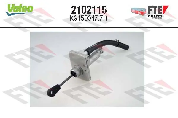 VALEO 2102115 Главный цилиндр, система