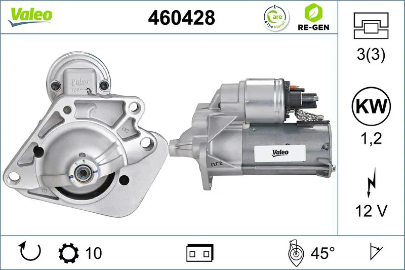 VALEO 460428 Стартер