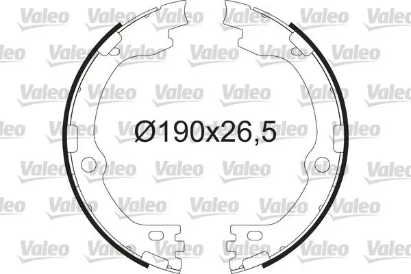 VALEO 564211 Комплект дисков. тормоз.