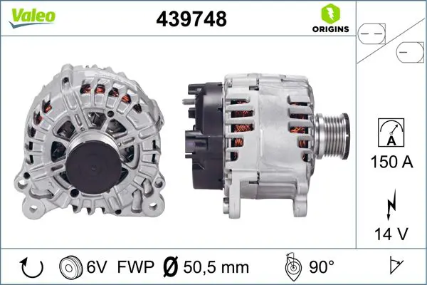 VALEO 439748 Генератор