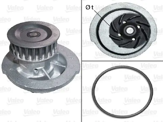 VALEO 506953 Водяной насос системы охл.