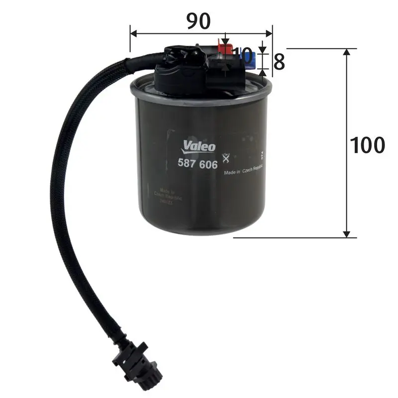 VALEO 587606 Топливный фильтр