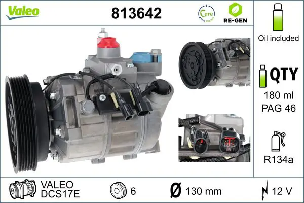 VALEO 813642 Компрессор, кондиционер