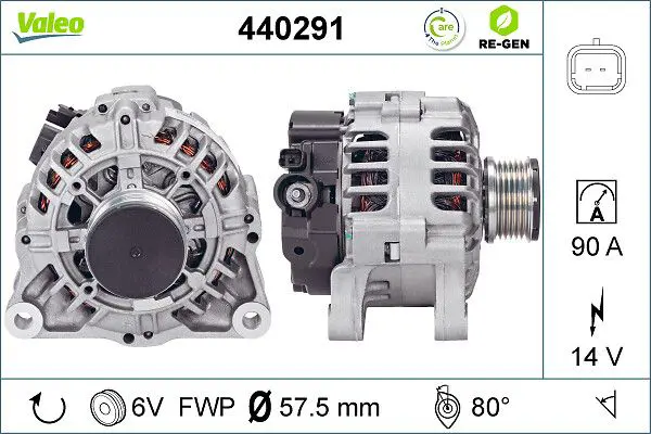  ALTERNATOR REMAN - RE-GEN