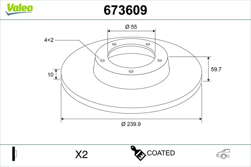 673609 Spare part