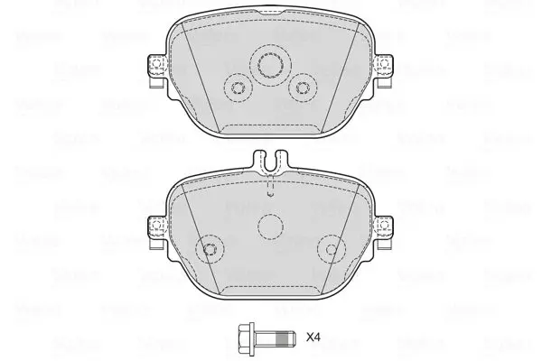 601767 BRAKE PADS
