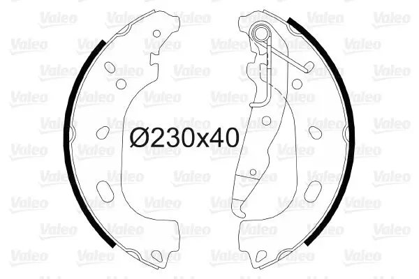  VALEO Колодки торм. OPEL ASTRA H 04-