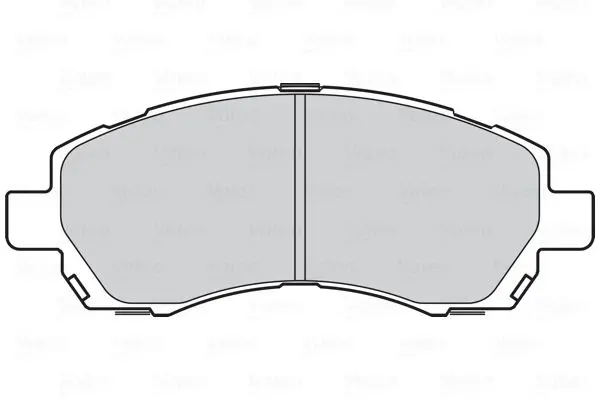 VALEO 302082 Комплект тормозных колодок,