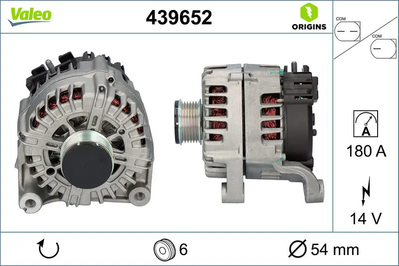 VALEO 439652 Генератор