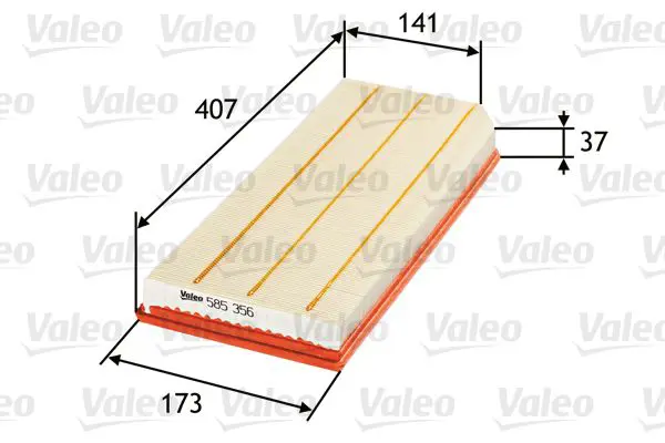 VALEO 585356 Фильтр