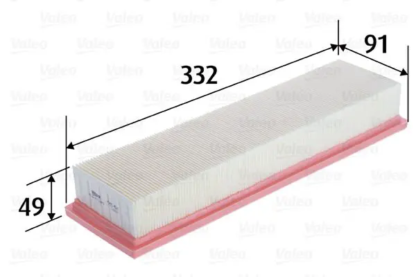 VALEO 585424 Воздушный фильтр