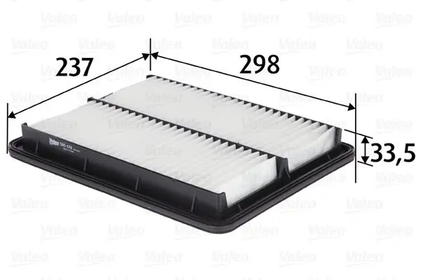 VALEO 585478 Воздушный фильтр
